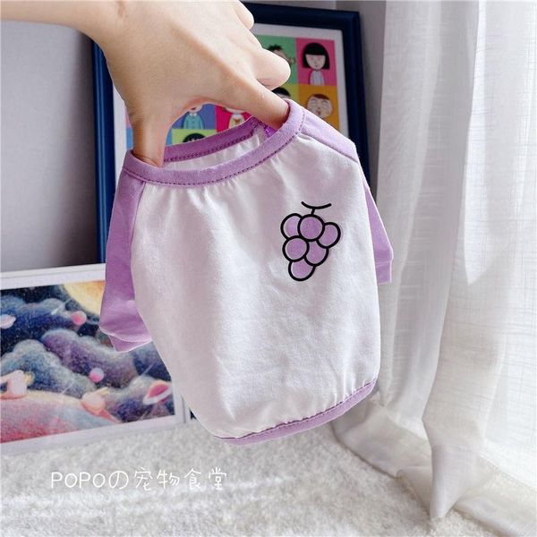 dog apparel summer t-shirt fruit clothes for small dogs cat puppy terrier clothing pomeranian chihuahua yorkshire bichon costume shirt
dog apparel summer t-shirt fruit clothes for small dogs cat puppy terrier clothing pomeranian chihuahua yorkshire bichon costume shirt