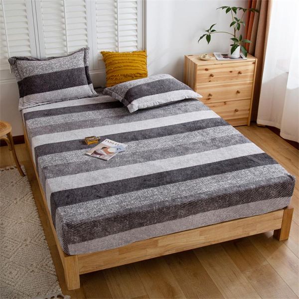 sheets & sets winter warm soft fitted dust cover protector flannel universal mattress cashmere thicken stripes print bed sheet
sheets & sets winter warm soft fitted dust cover protector flannel universal mattress cashmere thicken stripes print bed sheet
