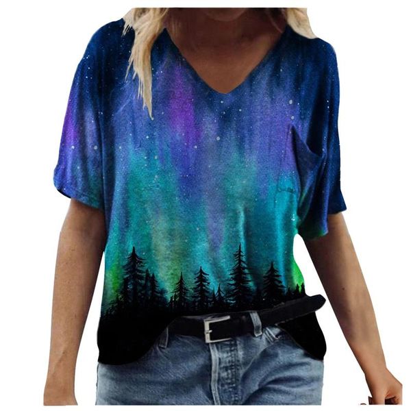 women's t-shirt fashion summer printed short sleeve crew-neck casual tee #sr, White
women's t-shirt fashion summer printed short sleeve crew-neck casual tee #sr, White