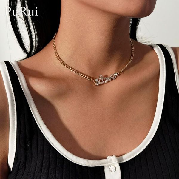 fashion shiny crystal letter choker necklaces hip hop link chains necklace for women bling rhinestone pendant jewelry, Silver
fashion shiny crystal letter choker necklaces hip hop link chains necklace for women bling rhinestone pendant jewelry, Silver
