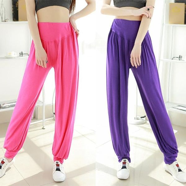 women's pants & capris #0667 modal summer long harem women high waist elestic female loose solid color dance trousers femme quality, Black;white
women's pants & capris #0667 modal summer long harem women high waist elestic female loose solid color dance trousers femme quality, Black;white