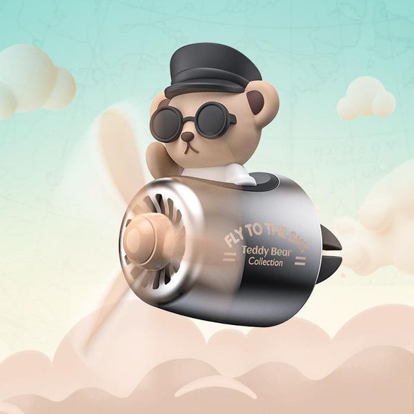 car air freshener the freshener, pilot's rotating propeller outlet, scented bear accessories interior
car air freshener the freshener, pilot's rotating propeller outlet, scented bear accessories interior