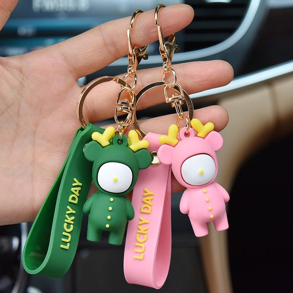 2021 fashion keychain creative soft rubber fawn cartoon elk pendant personalized trend car key chain ring bag pendant, Slivery;golden
2021 fashion keychain creative soft rubber fawn cartoon elk pendant personalized trend car key chain ring bag pendant, Slivery;golden