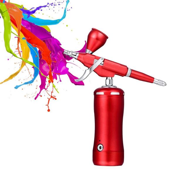 professional spray guns airbrush kit 0.3mm 7cc gravity feed dual-action with compressor auto start & srechargeable air brush for art
professional spray guns airbrush kit 0.3mm 7cc gravity feed dual-action with compressor auto start & srechargeable air brush for art