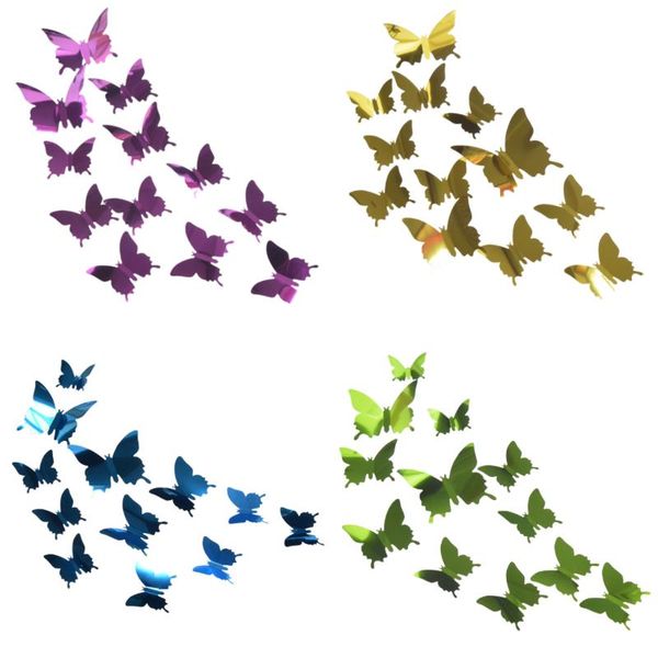wall stickers 12pcs 3d mirror butterfly bedroom living room home decoration art removable sticker
wall stickers 12pcs 3d mirror butterfly bedroom living room home decoration art removable sticker