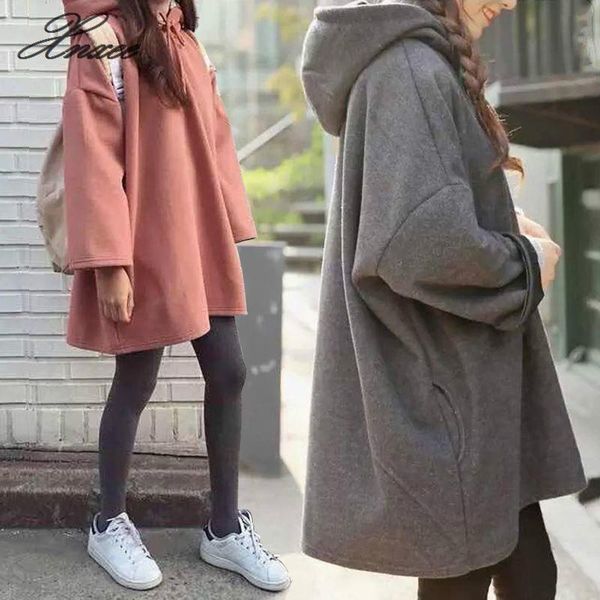 women's hoodies & sweatshirts fashion women loose females long solid color hooded womens female pullover, Black
women's hoodies & sweatshirts fashion women loose females long solid color hooded womens female pullover, Black