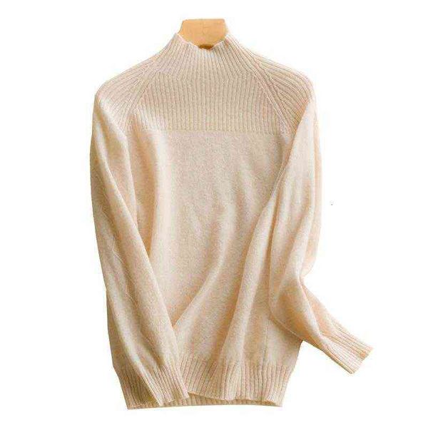 half high neck pullover sweater women's cashmere autumn and winter long sleeve slim fit short wool knitted bottomed, White;black
half high neck pullover sweater women's cashmere autumn and winter long sleeve slim fit short wool knitted bottomed, White;black