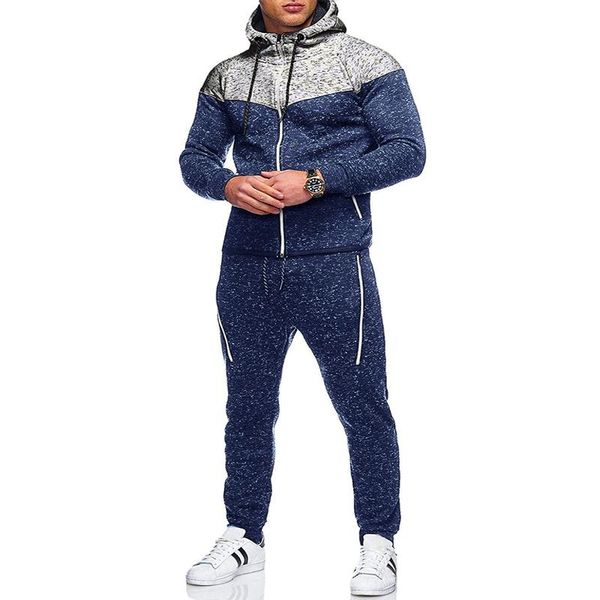men's hoodies & sweatshirts men casual sets 2021 winter brand splice jogger tracksuit zipper hoodies+pants 2pc sportswear sport suit cl, Black
men's hoodies & sweatshirts men casual sets 2021 winter brand splice jogger tracksuit zipper hoodies+pants 2pc sportswear sport suit cl, Black