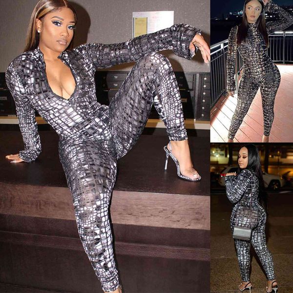 pants printed fashion solid womens jumpsuit color v neck bodysuit open zipper skinny long sleeve one piece, Black;white
pants printed fashion solid womens jumpsuit color v neck bodysuit open zipper skinny long sleeve one piece, Black;white