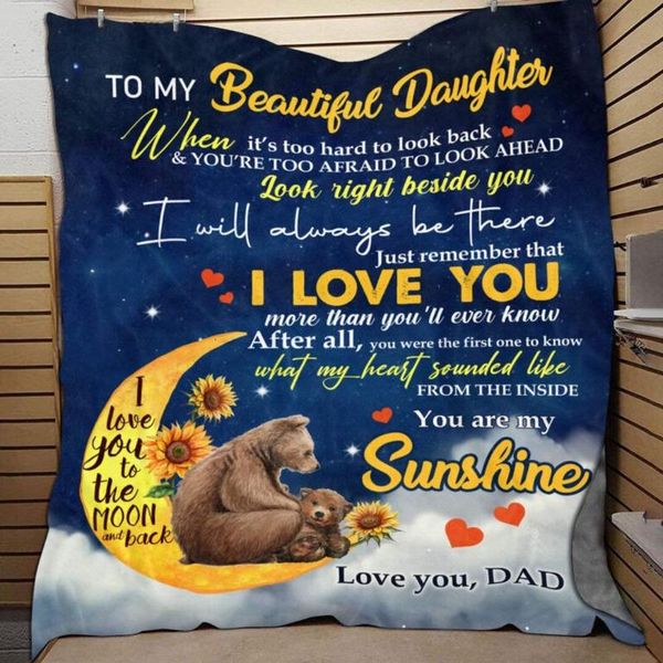 blankets dad to my beautiful daughter when it is too hard look back bear blanket personalized quilt
blankets dad to my beautiful daughter when it is too hard look back bear blanket personalized quilt