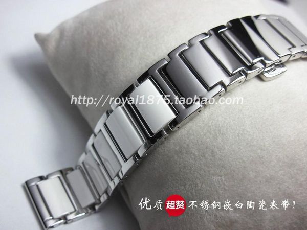 watch bands band strap stainless steel 16mm bracelet men white ceramic butterfly buckle wristband, Black;brown
watch bands band strap stainless steel 16mm bracelet men white ceramic butterfly buckle wristband, Black;brown