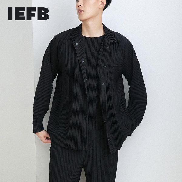 men's jackets iefb pleated clothing 2021 loose all-match single breasted fold japanese streetwear fashion coat batwing sleeve y3832, Black;brown
men's jackets iefb pleated clothing 2021 loose all-match single breasted fold japanese streetwear fashion coat batwing sleeve y3832, Black;brown