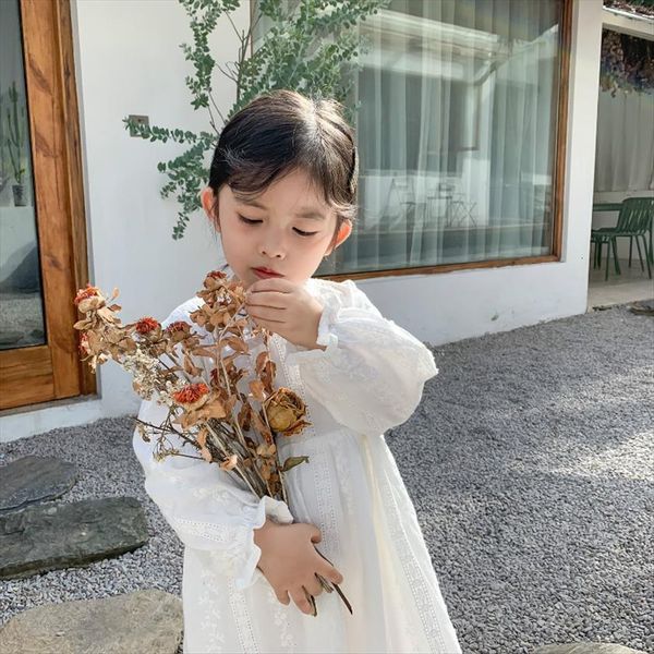 spring cute girls cotton lace girl dress princess baby white embroidery for party long sleeve dresses 1 5y, Red;yellow
spring cute girls cotton lace girl dress princess baby white embroidery for party long sleeve dresses 1 5y, Red;yellow