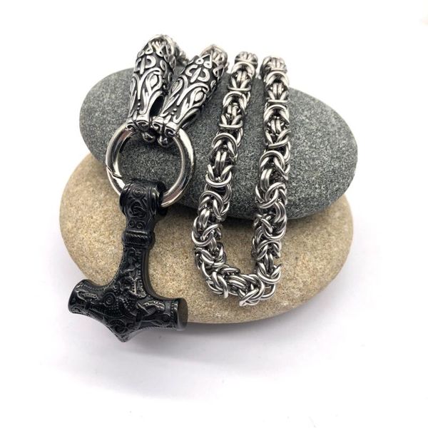 pendant necklaces hammer mjolnir wolf necklace men jewelry norse viking stainless steel, Silver
pendant necklaces hammer mjolnir wolf necklace men jewelry norse viking stainless steel, Silver