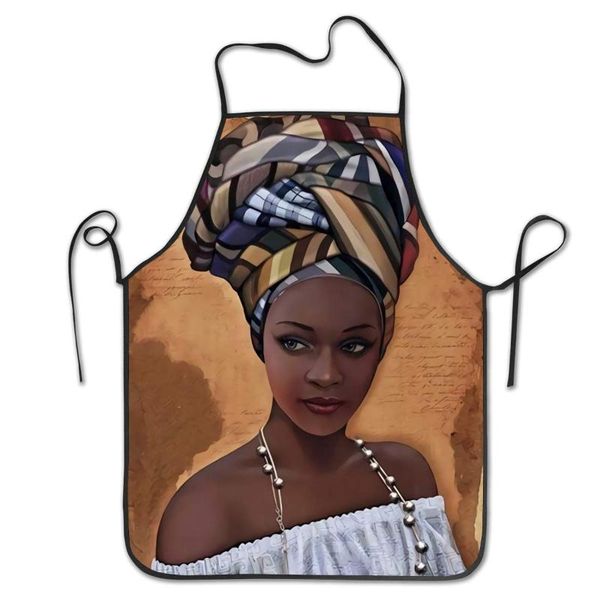 aprons fashion beautiful african woman adjustable bib apron - washable cooking kitchen for chef
aprons fashion beautiful african woman adjustable bib apron - washable cooking kitchen for chef