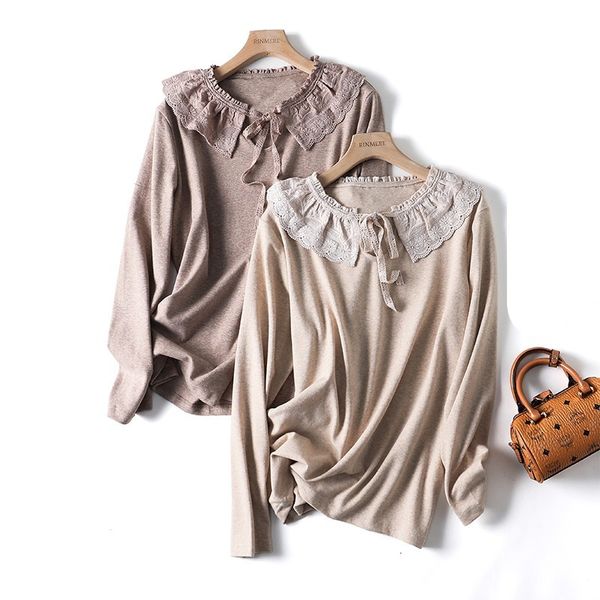 women's t-shirt lamtrip mori girl embroidery lolita style cotton long sleeve t-shirt tee feminine autumn winter kkbw, White
women's t-shirt lamtrip mori girl embroidery lolita style cotton long sleeve t-shirt tee feminine autumn winter kkbw, White