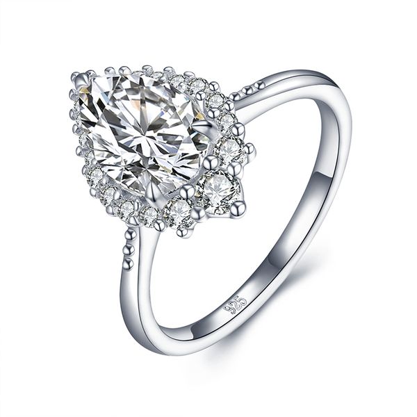 anziw classic 925 sterling silver pear cut halo wedding engagement bridal for women party lover rings jewelry gifts, Slivery;golden
anziw classic 925 sterling silver pear cut halo wedding engagement bridal for women party lover rings jewelry gifts, Slivery;golden