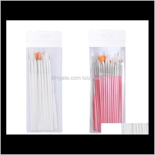 15pcs/set nail art brushes decoration brush set tools white handle painting pen for false nail tips uv nail gel polish ovkjy cichh, Yellow
15pcs/set nail art brushes decoration brush set tools white handle painting pen for false nail tips uv nail gel polish ovkjy cichh, Yellow