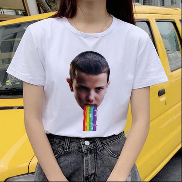 women t shirts stranger things3 shirt harajuku ullzang funny cartoon korean style 90s fashion graphic upside down tees, White
women t shirts stranger things3 shirt harajuku ullzang funny cartoon korean style 90s fashion graphic upside down tees, White