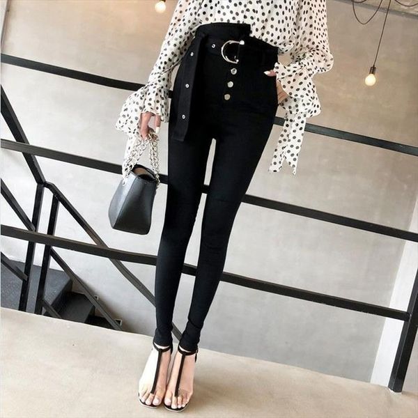 high waist office skinny womens legging pants elegant solid plus size long elastic pencil trousers q202, Black
high waist office skinny womens legging pants elegant solid plus size long elastic pencil trousers q202, Black