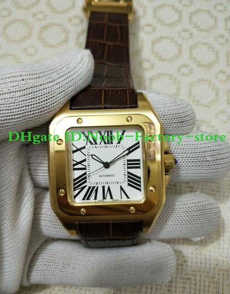 luxury men 100 xl leather strap watch asia 2813 automatic movement mechanical rose gold case men's sports original clasp wristwatches, Slivery;black
luxury men 100 xl leather strap watch asia 2813 automatic movement mechanical rose gold case men's sports original clasp wristwatches, Slivery;black