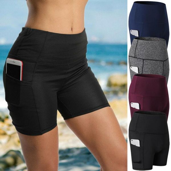 women's leggings stretch biker shorts workout spandex s-2xl high waist sports short running fitness with side pocket, White;black
women's leggings stretch biker shorts workout spandex s-2xl high waist sports short running fitness with side pocket, White;black