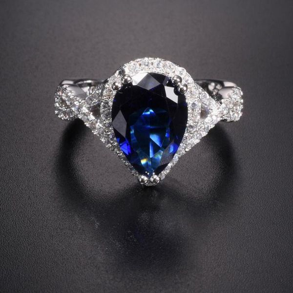 cluster rings real solid 100% 925 sterling silver wedding for women luxury drop blue sapphire engagement ring jewelry, Golden;silver
cluster rings real solid 100% 925 sterling silver wedding for women luxury drop blue sapphire engagement ring jewelry, Golden;silver
