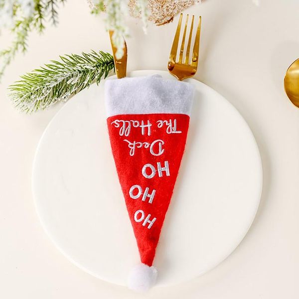 christmas decorations creative hat knife and fork cutlery storage gift bag table setting decoration supplies
christmas decorations creative hat knife and fork cutlery storage gift bag table setting decoration supplies