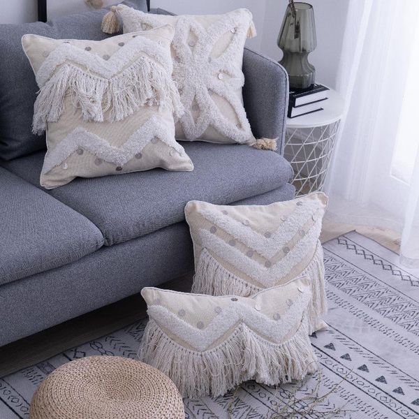 cushion/decorative pillow 1pcs tufted embroidery cushion cover with tassel throw pillowcover boho style cotton canvas home decoration
cushion/decorative pillow 1pcs tufted embroidery cushion cover with tassel throw pillowcover boho style cotton canvas home decoration