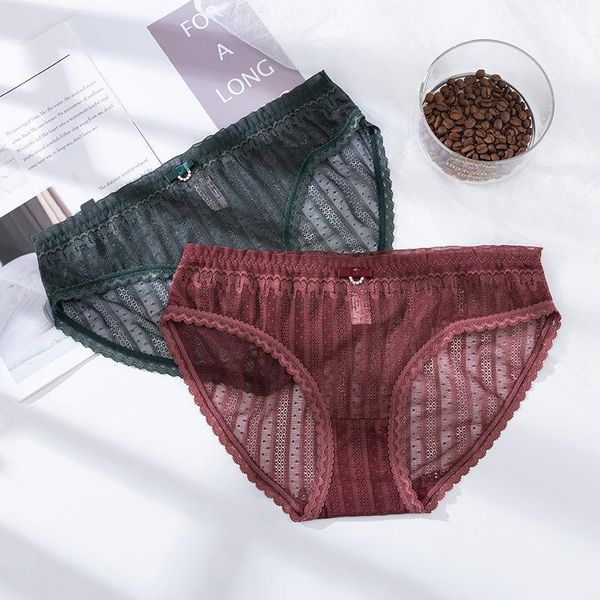 women's panties women lace thin breathable briefs female transparent underwear lingerie low waist see through underpants, Black;pink
women's panties women lace thin breathable briefs female transparent underwear lingerie low waist see through underpants, Black;pink