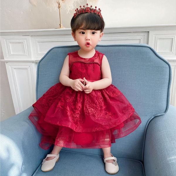 summer flower baby girls dresses kids clothes floral bow party dress wedding baptism princess evening girl's, Red;yellow
summer flower baby girls dresses kids clothes floral bow party dress wedding baptism princess evening girl's, Red;yellow