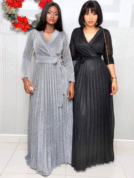 ethnic clothing african dresses for women dashiki solid print pleated africa maxi dress robe africaine femme bazin plus size clothes, Red
ethnic clothing african dresses for women dashiki solid print pleated africa maxi dress robe africaine femme bazin plus size clothes, Red