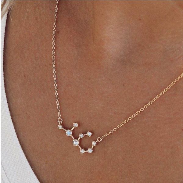 pendant necklaces 12 constellation zodiac luckry wish necklace for women long chain couple gold collar fashion jewelry 2021, Silver
pendant necklaces 12 constellation zodiac luckry wish necklace for women long chain couple gold collar fashion jewelry 2021, Silver