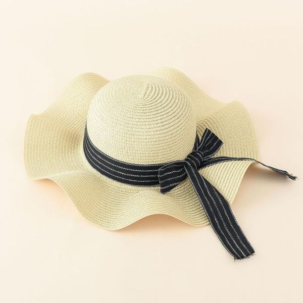 wide brim hats straw hat summer bow women's beach ladies sunshade outdoor travel dome eaves sun, Blue;gray
wide brim hats straw hat summer bow women's beach ladies sunshade outdoor travel dome eaves sun, Blue;gray
