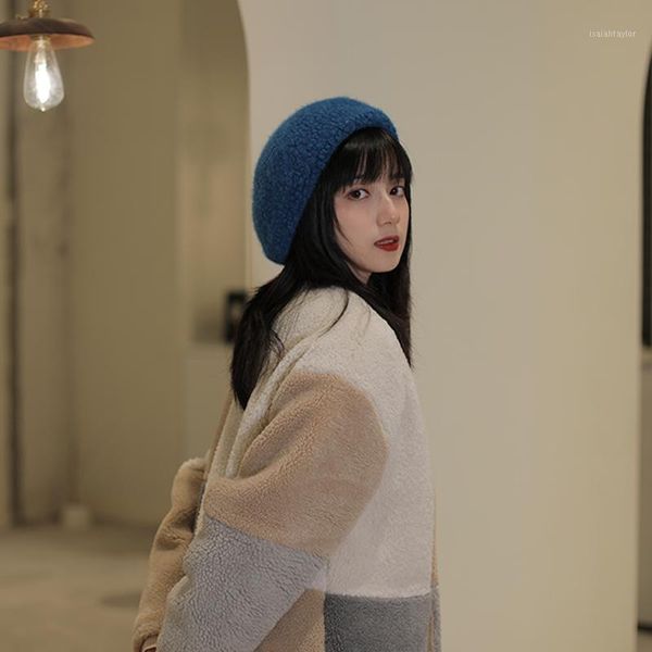 cobalt blue very white lamb down beret hair temperament painter hat bud lady autumn winter women hats berets, Blue;gray
cobalt blue very white lamb down beret hair temperament painter hat bud lady autumn winter women hats berets, Blue;gray