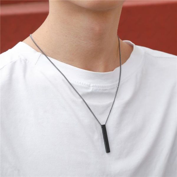 pendant necklaces classic rectangle necklace men women stainless steel cuban chain for jewelry gift hip hop, Silver
pendant necklaces classic rectangle necklace men women stainless steel cuban chain for jewelry gift hip hop, Silver
