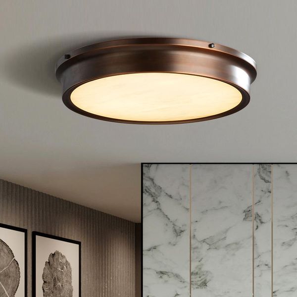 ceiling lights all copper marble lamp modern light luxury simple led bedroom study aisle corridor balcony
ceiling lights all copper marble lamp modern light luxury simple led bedroom study aisle corridor balcony