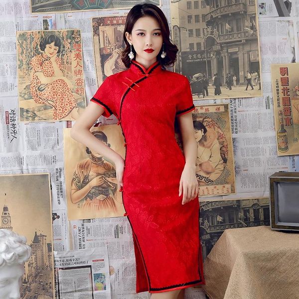 ethnic clothing traditional qipao chinese cheongsam autumn lace dress handmade button elegant vintage women long dresses red green purp
ethnic clothing traditional qipao chinese cheongsam autumn lace dress handmade button elegant vintage women long dresses red green purp