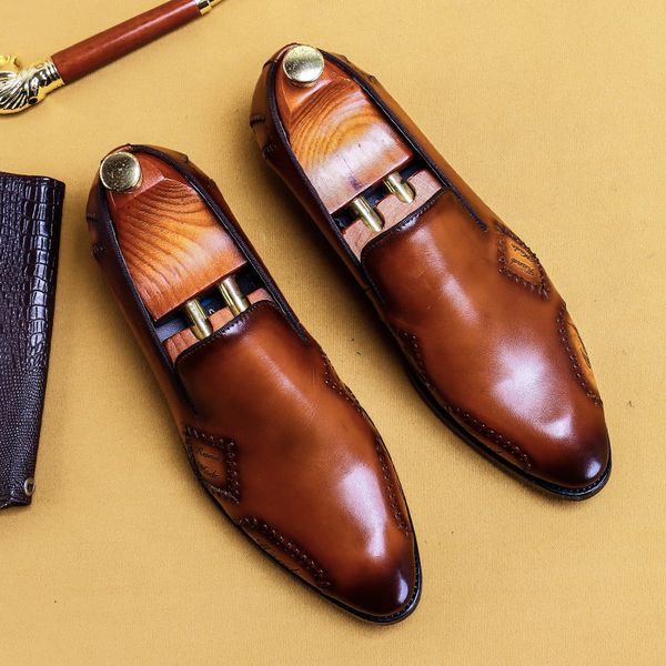 mens dress shoes genuine leather wedding brand casual office oxford shoe wedding business pointed toe black wine red formal shoe
mens dress shoes genuine leather wedding brand casual office oxford shoe wedding business pointed toe black wine red formal shoe