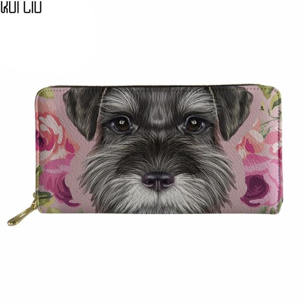 wallets clutch women long purse ladies schnauzer florals print phone female kawaii puppy id card holder, Red;black
wallets clutch women long purse ladies schnauzer florals print phone female kawaii puppy id card holder, Red;black