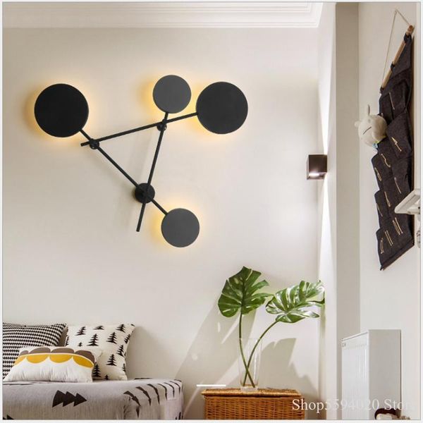 nordic iron geometric wall lamp living room decoration round modern simple bedroom bedside led designer
nordic iron geometric wall lamp living room decoration round modern simple bedroom bedside led designer