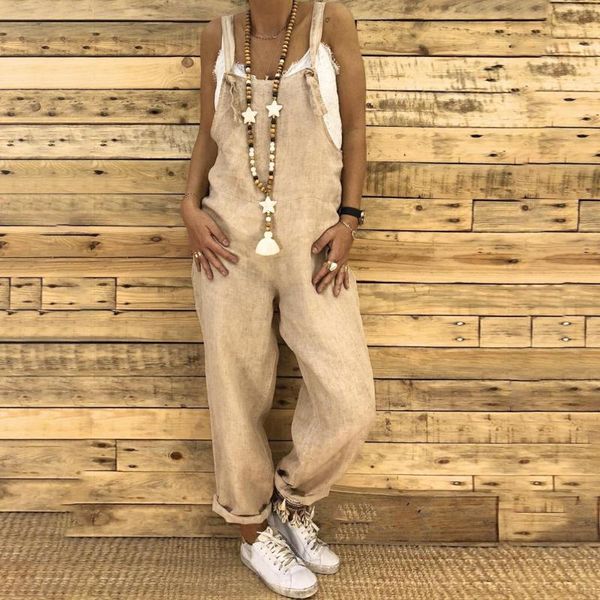 women's jumpsuits & rompers vintage cotton linen casual women overalls wide leg pants vocation dungarees long trousers female loose, Black;white
women's jumpsuits & rompers vintage cotton linen casual women overalls wide leg pants vocation dungarees long trousers female loose, Black;white