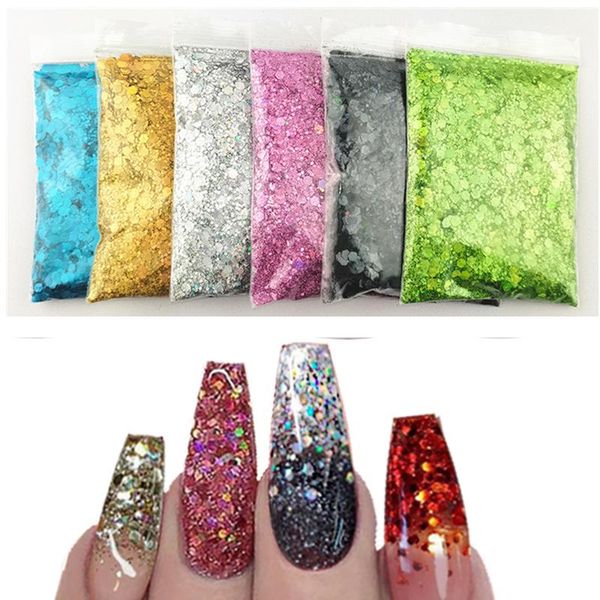 nail mermaid glitter flakes sparkly holographic mix laser hexagon colorful sequins spangles polish manicure nails art decoration, Silver;gold
nail mermaid glitter flakes sparkly holographic mix laser hexagon colorful sequins spangles polish manicure nails art decoration, Silver;gold