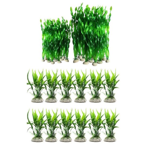decorations 32pcs artificial decorative plastic aquarium fish tank decoration plants (green)
decorations 32pcs artificial decorative plastic aquarium fish tank decoration plants (green)