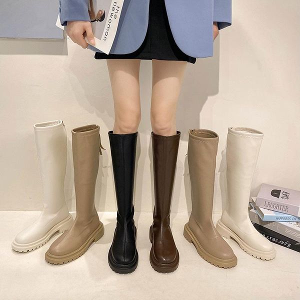 boots shoes flat platform zipper round toe boots-women thigh high heels clogs ladies rubber rock lolita 2021 over, Black
boots shoes flat platform zipper round toe boots-women thigh high heels clogs ladies rubber rock lolita 2021 over, Black