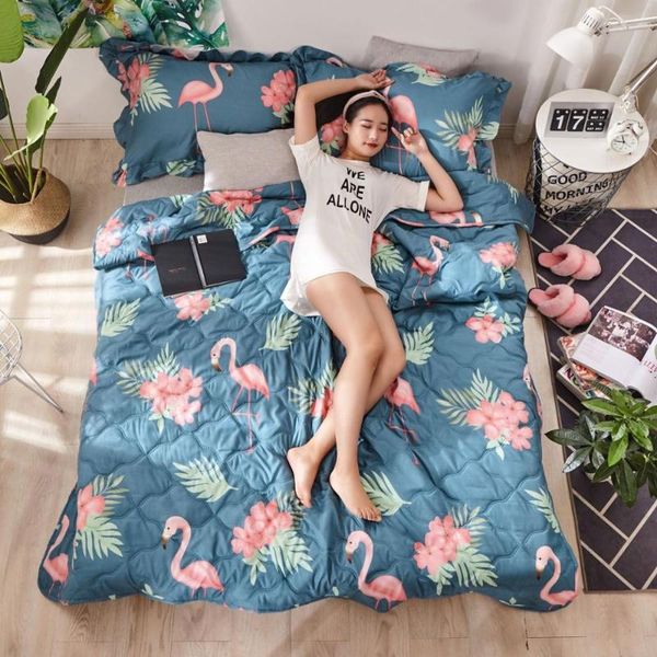 comforters & sets 200x230cm pink flamingos summer quilt quilted air condition blanket jacquard comforter bed cover bedding blankets
comforters & sets 200x230cm pink flamingos summer quilt quilted air condition blanket jacquard comforter bed cover bedding blankets