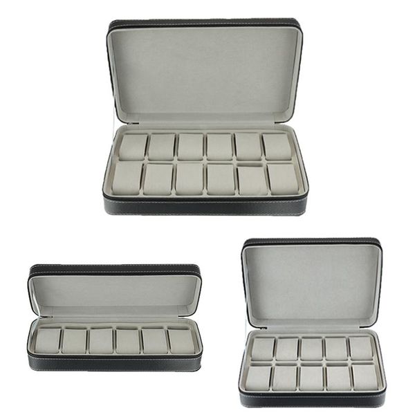 watch boxes & cases 6/10/12 slots black portable storage travel box zipper case watches collector organizer holder, Black;blue
watch boxes & cases 6/10/12 slots black portable storage travel box zipper case watches collector organizer holder, Black;blue
