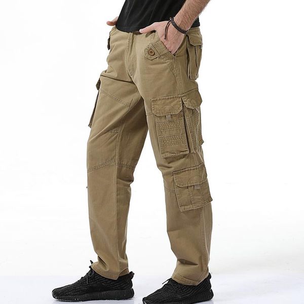 men's pants camouflage tactical mens multi-pocket military male cargo spring cotton casual man straight trousers, Black
men's pants camouflage tactical mens multi-pocket military male cargo spring cotton casual man straight trousers, Black