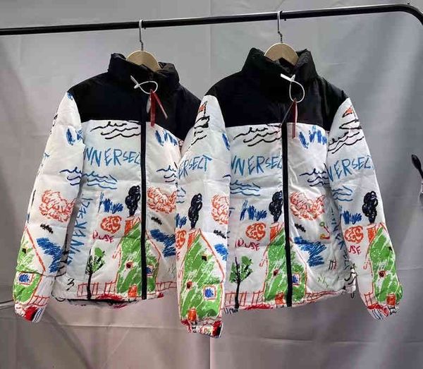down women's & parkas women men white duck down winter warm causal jackets fashion embroidery color painting hip hop streetwear for men, Black
down women's & parkas women men white duck down winter warm causal jackets fashion embroidery color painting hip hop streetwear for men, Black