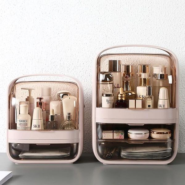 storage boxes & bins portable cosmetic box makeup organizer jewelry nail polish drawer dustproof bathroom waterproof container
storage boxes & bins portable cosmetic box makeup organizer jewelry nail polish drawer dustproof bathroom waterproof container